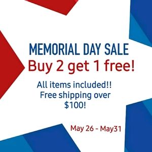 Buy 2 get 1 FREE